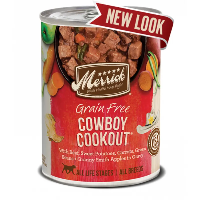 Merrick Classic Cowboy Cookout 12/12.7oz 