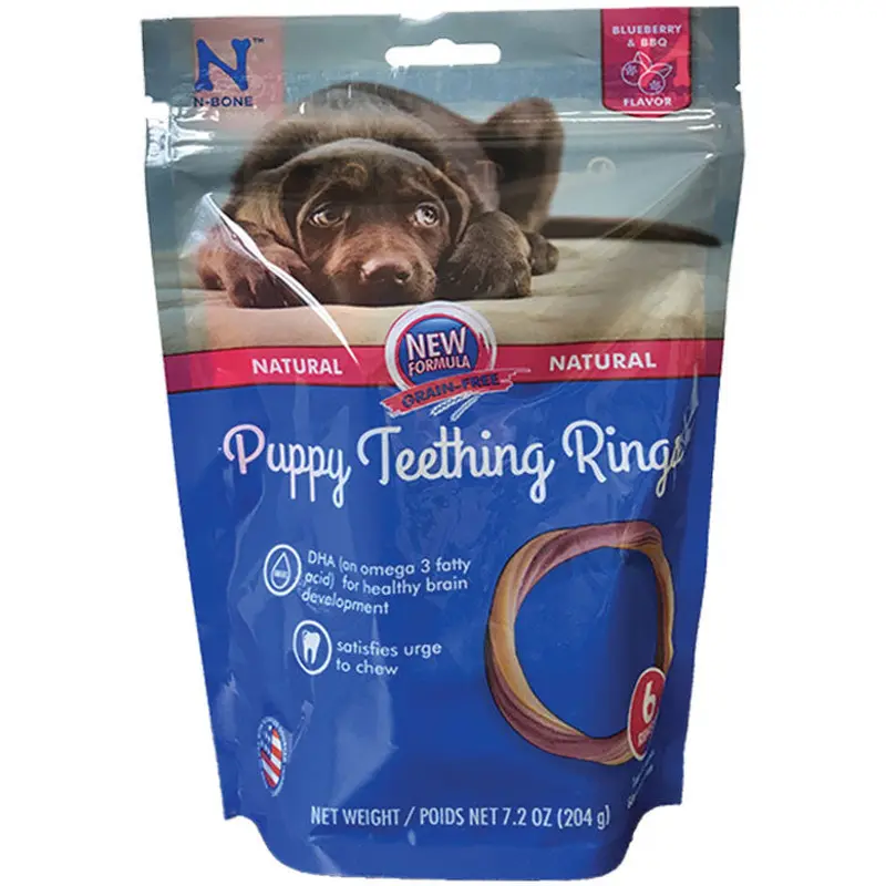 Nbone D Pup Ring Blbry Bbq 6pk