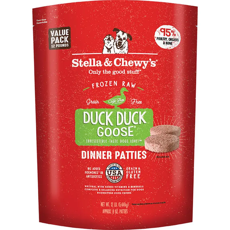 S&c Dck Dck Goose frozen 12 Lb SD-5
