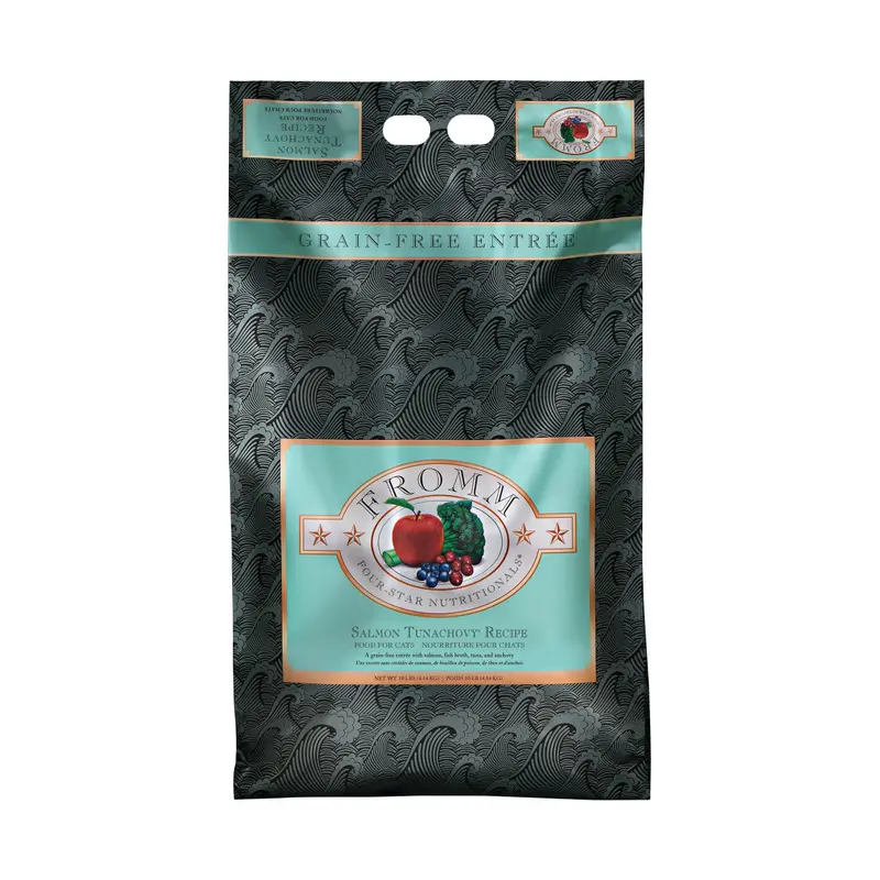 Fromm Four-Star Salmon Tunachovy Recipe Cat Food 10 lb