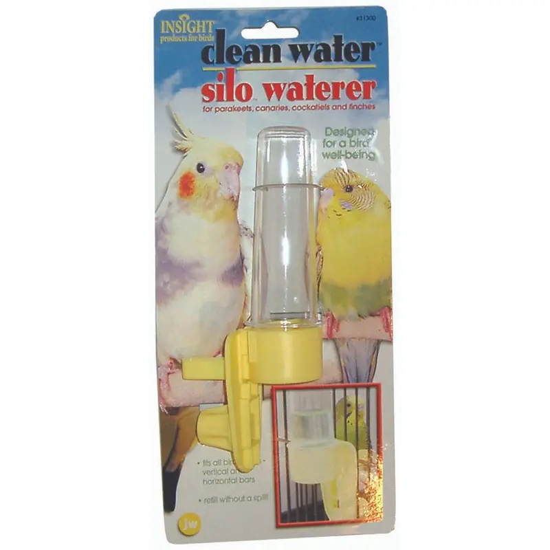 JW Pet Clean Water Silo Waterer Assorted SM