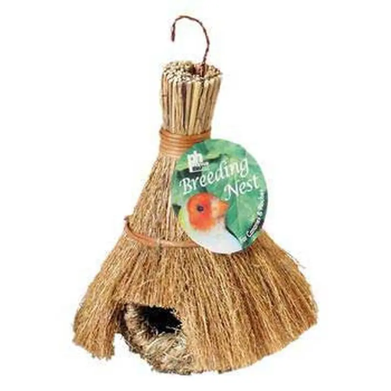 Prevue Finch Tiki Hut Nest 
