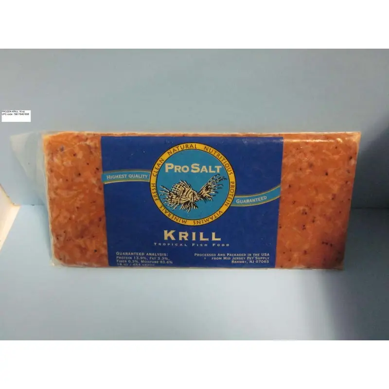 Pro Salt Krill Frozen Fish Food 16 oz SD-5