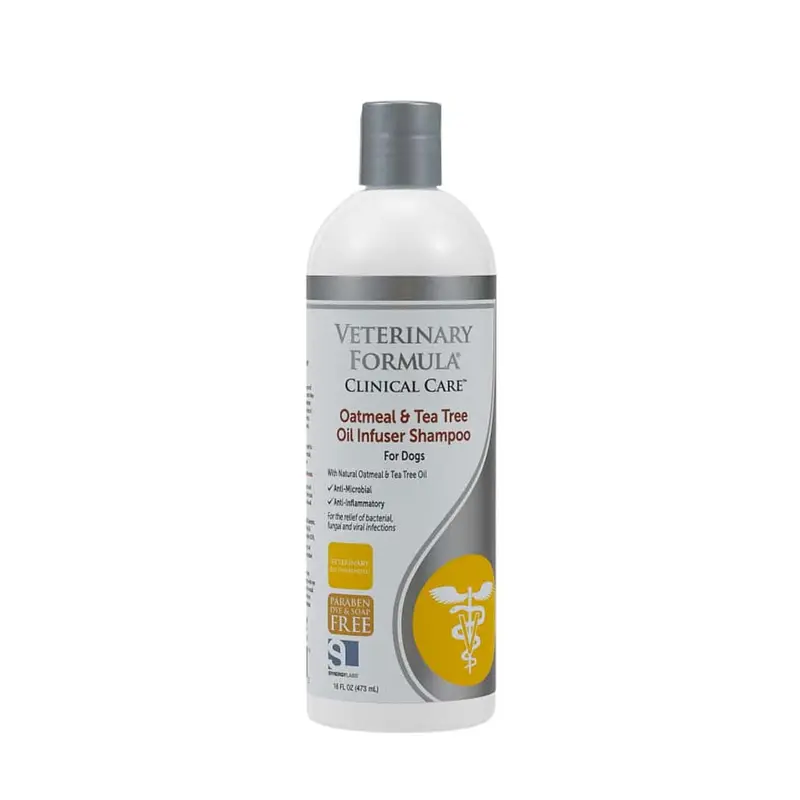 Synergy Labs Veterinary Formula Clinical Care Oatmeal & Tea Tree Oil Shampoo 16 fl. oz