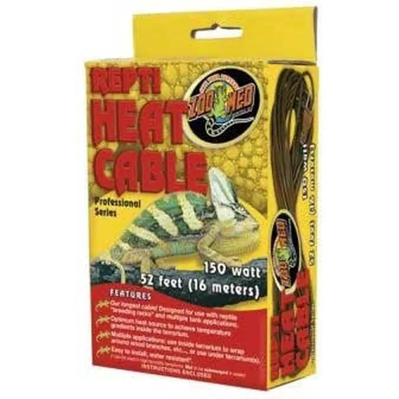 Zoo Med Reptiheat Cable 52' 16M 150W 