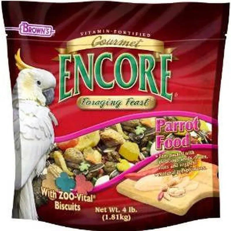 FM Brown's Encore Gourmet Parrot Food 4lb 