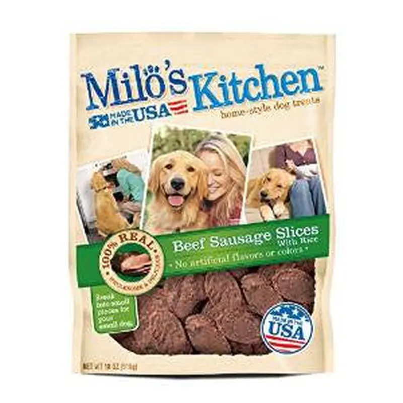 Milo's Kitchen Sausage 4/18 oz. 