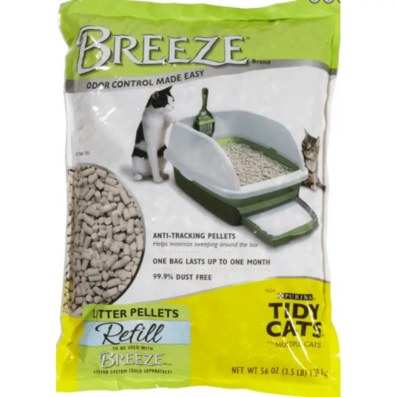 Tidy Cats Breeze Litter Pellet 4-7lb [28lbs] 