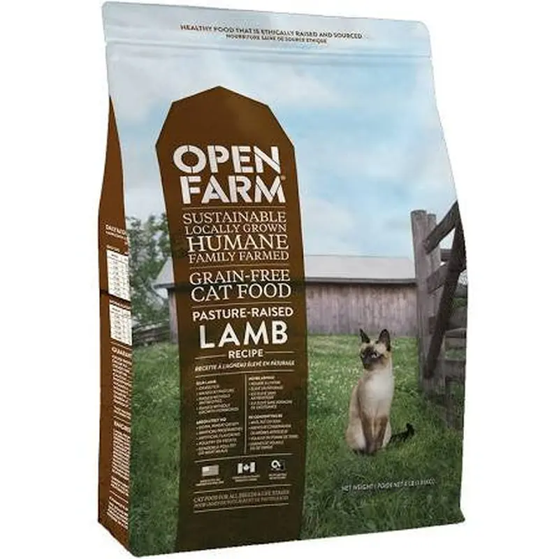 Open Farm Cat Pastured Lamb 4lb 