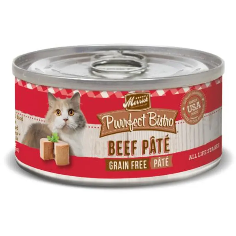 Merrick Purrfect Bistro Beef Pate 24/3oz 