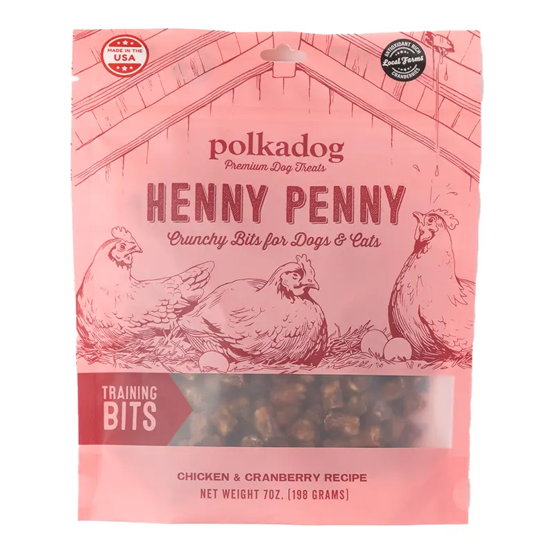 Polka Dog Bakery Henny Penny Bits 7oz 