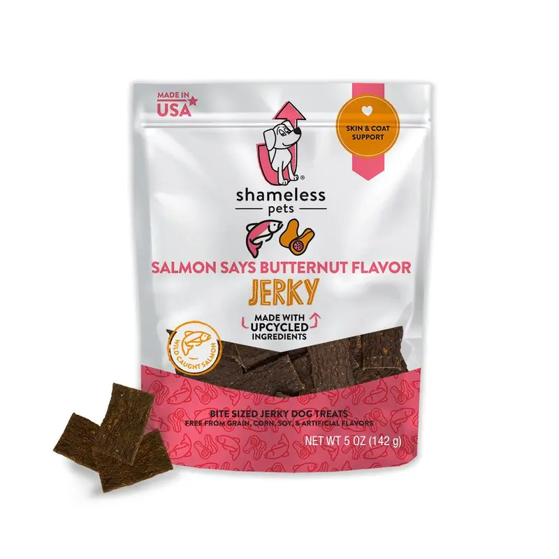 Shameless Pets Salmon Says Butternut Flavor Bite Sized Dog Treats 6 / 5 oz