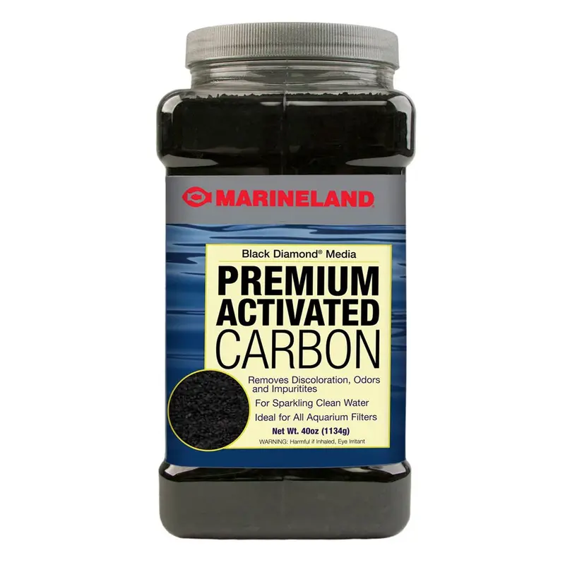 Marineland Black Diamond Premium Activated Carbon Media 40 oz
