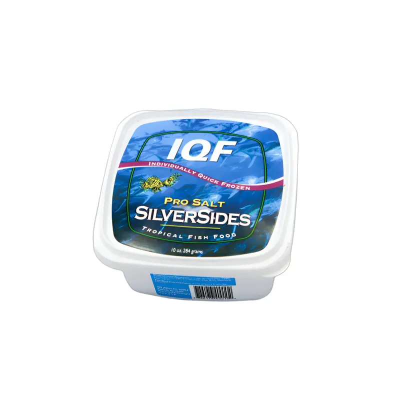 Pro Salt Silversides IQF-Individually Quick Frozen Fish Food 10 oz SD-5