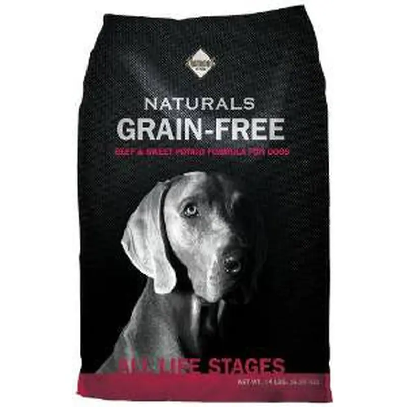 Diamond Naturals Grain Free Beef & Sweet Potato Dog 14 lb. 