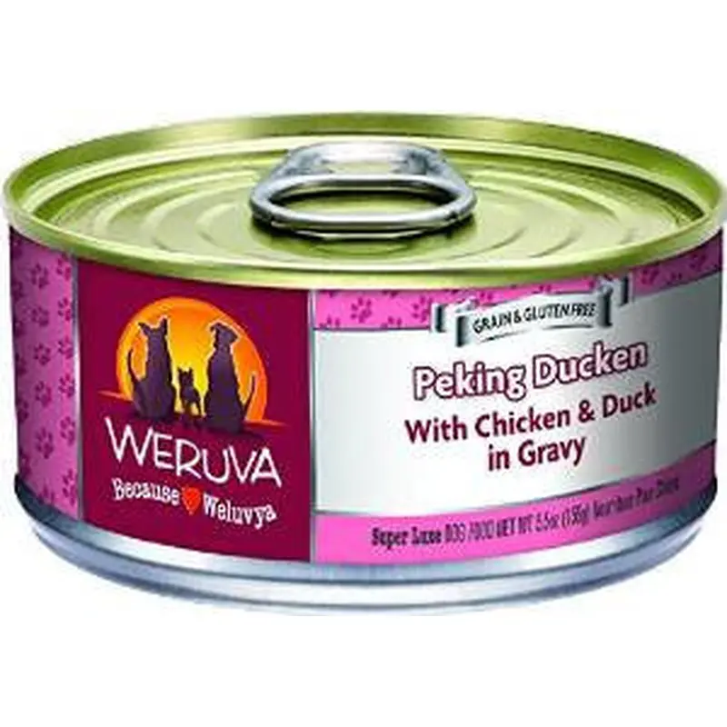 Weruva Peking Dcken Dog 24/5.5z 