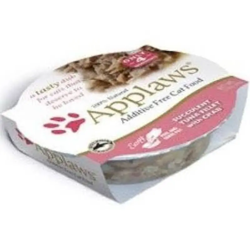 Applaws Cat Tuna & Crab Peel Top Dish 10 2.12oz