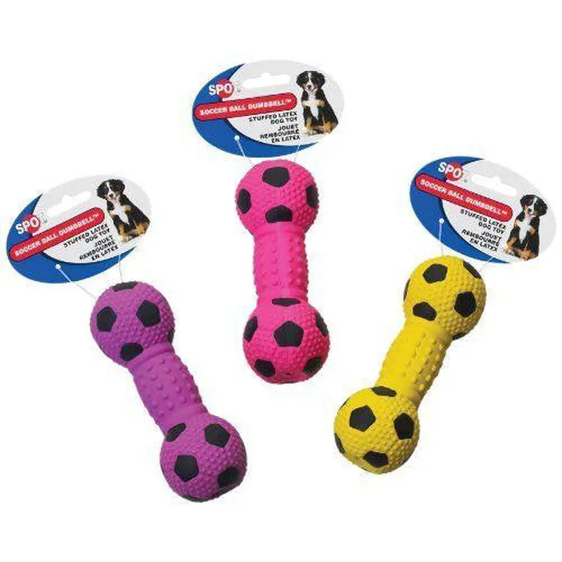 Ethical Stuffed Latex Soccerball Dumbbell