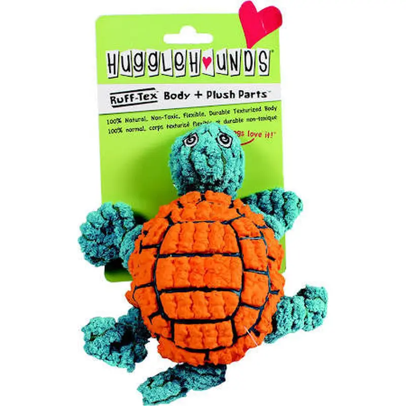 Hugglehounds Dog Dude Turtle Orange !