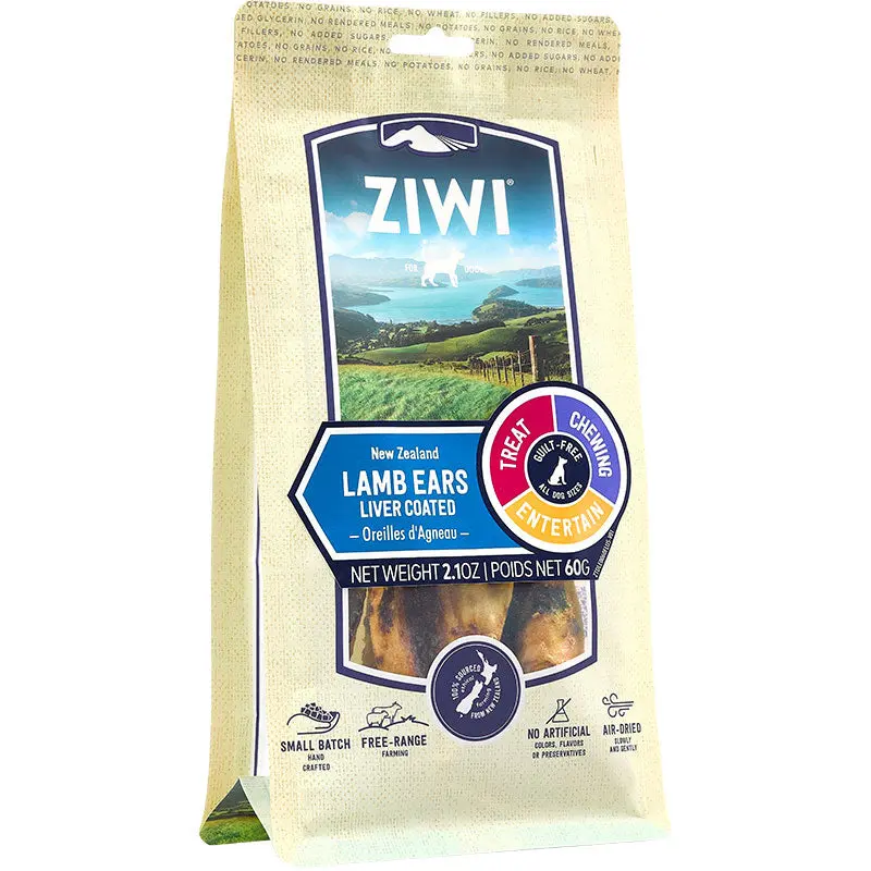 Ziwi Dog Oral Chew Lamb Ear 2.1oz 