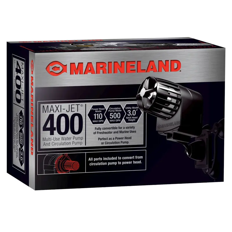 Marineland Maxi-Jet 400 Pro Water and Circulation Pump 110 - 500 GPH