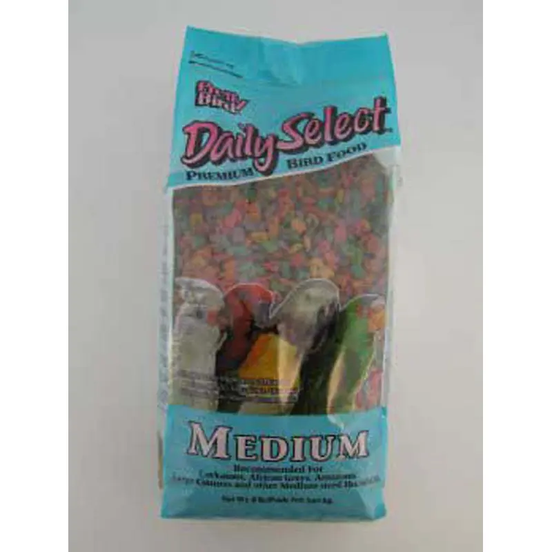 Pretty Bird International Daily Select Food for Medium Birds 20lb MD
