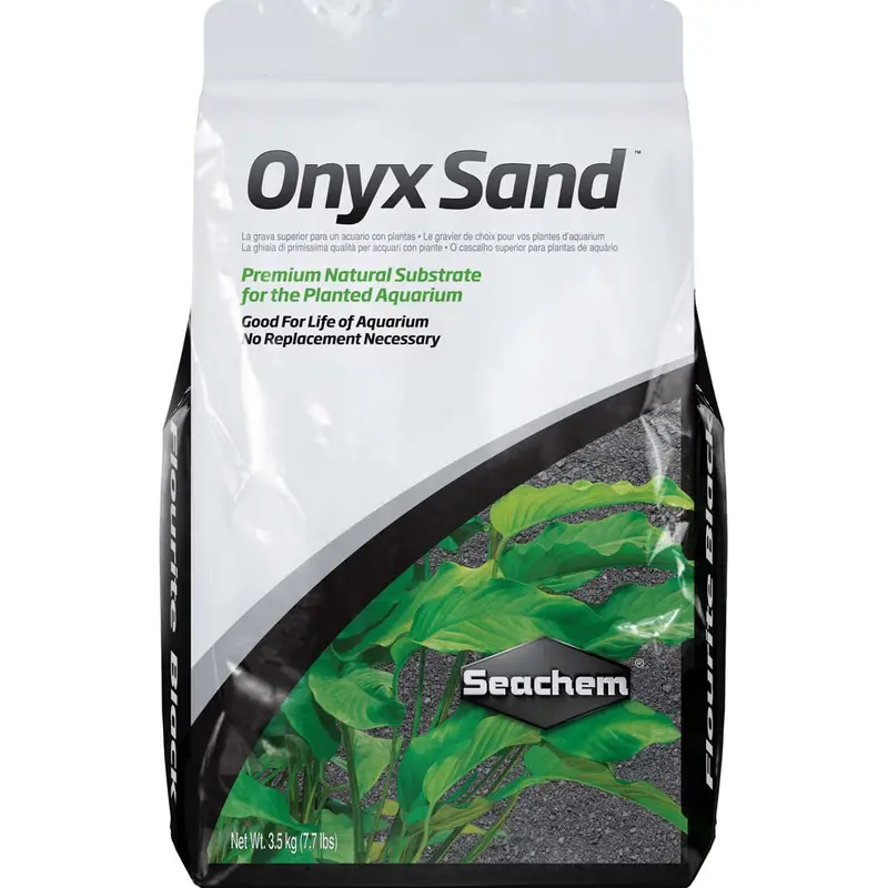 Seachem Onyx Sand Planted Aquarium Substrate 7.7 lb