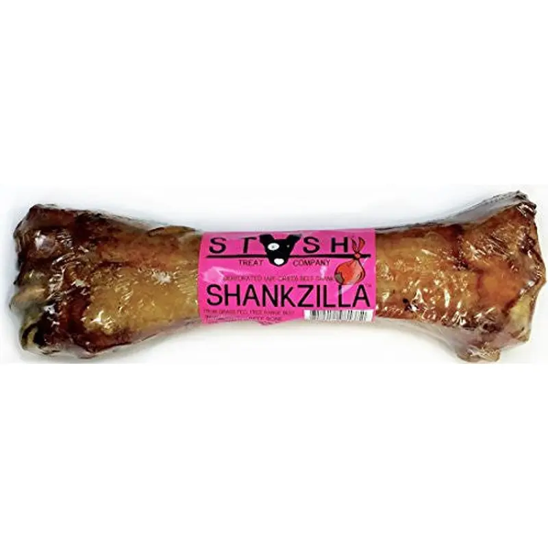 Diggin Your Dog Stash Treat Shankzilla Natural Dehydrated Beef Shank 