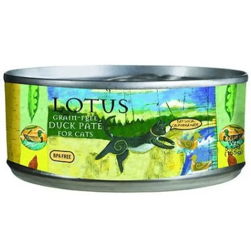 Lotus Cat Pate Grain Free Duck 5.5oz 