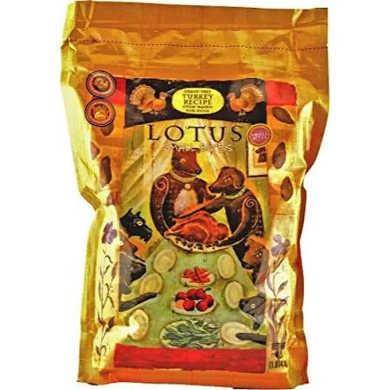 Lotus Dog Adult Grain Free Small Bite Turkey 10lb 