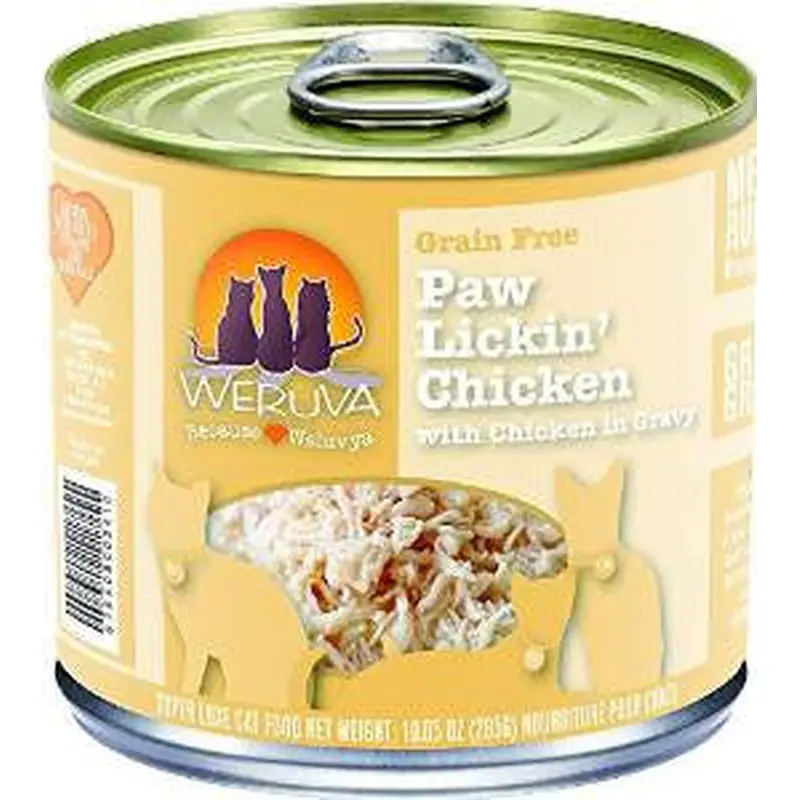 Weruva Cat Paw Lickin' Chicken 12/10oz. 