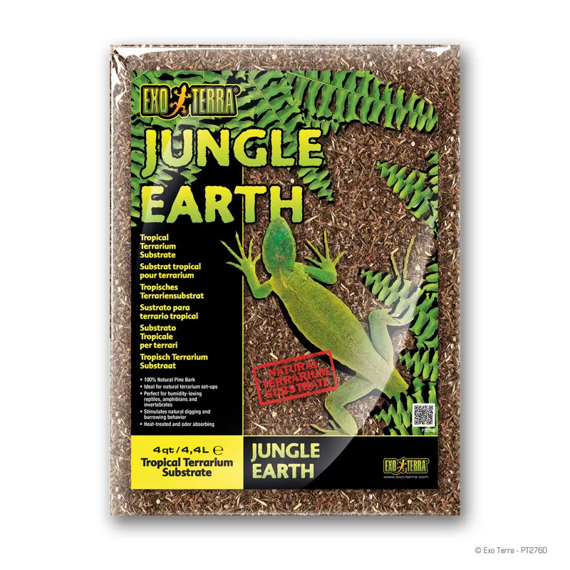 Exo Terra Jungle Earth, 4 qt.