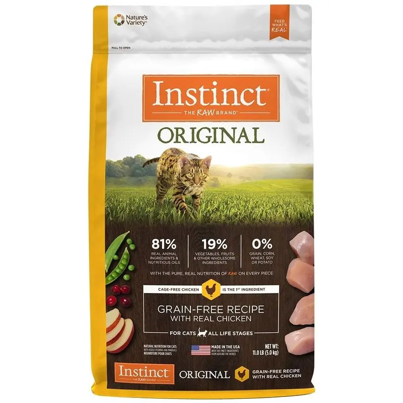 Nature's Variety Instinct Original Cat Chicken 5/ 4 Lb 
