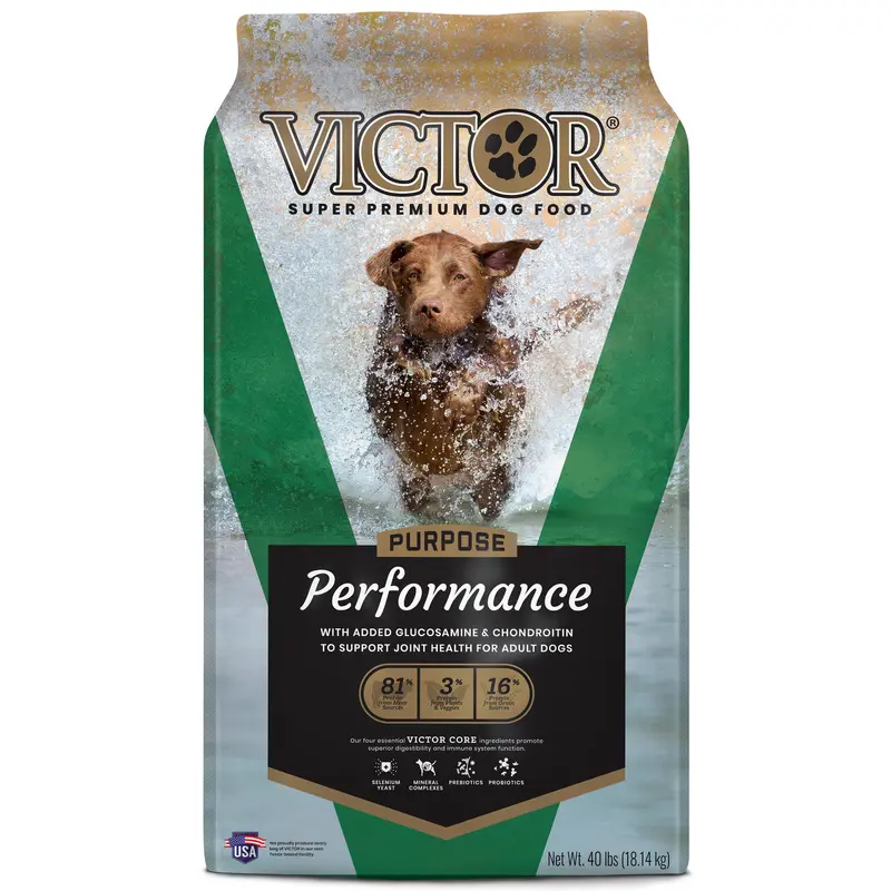 Victor Super Premium Dog Food Purpose Performance Dry Dog Food Beef 40lb