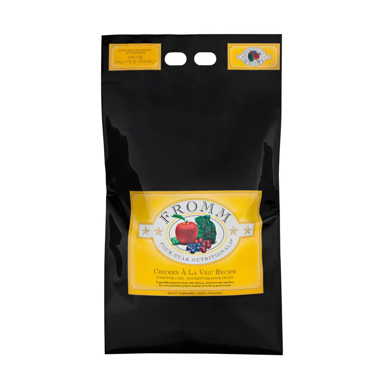 Fromm Four-Star Chicken A La Veg Recipe Cat Food 10 lb