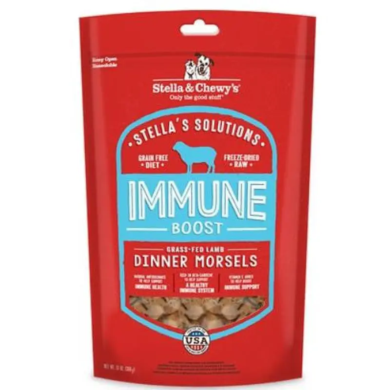 Stella & Chewy's Stella Solutions Freeze Dried Immune Boost Grass Fed Lamb 13oz 
