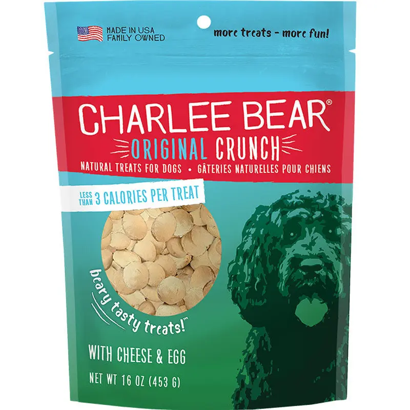 Charlee Bear Cheese/egg Dog Treat 6oz. 