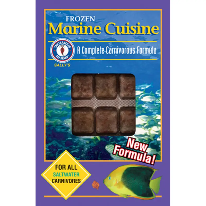 San Francisco Marine Cuisine Frozen Fish Food 3.5 oz SD-5
