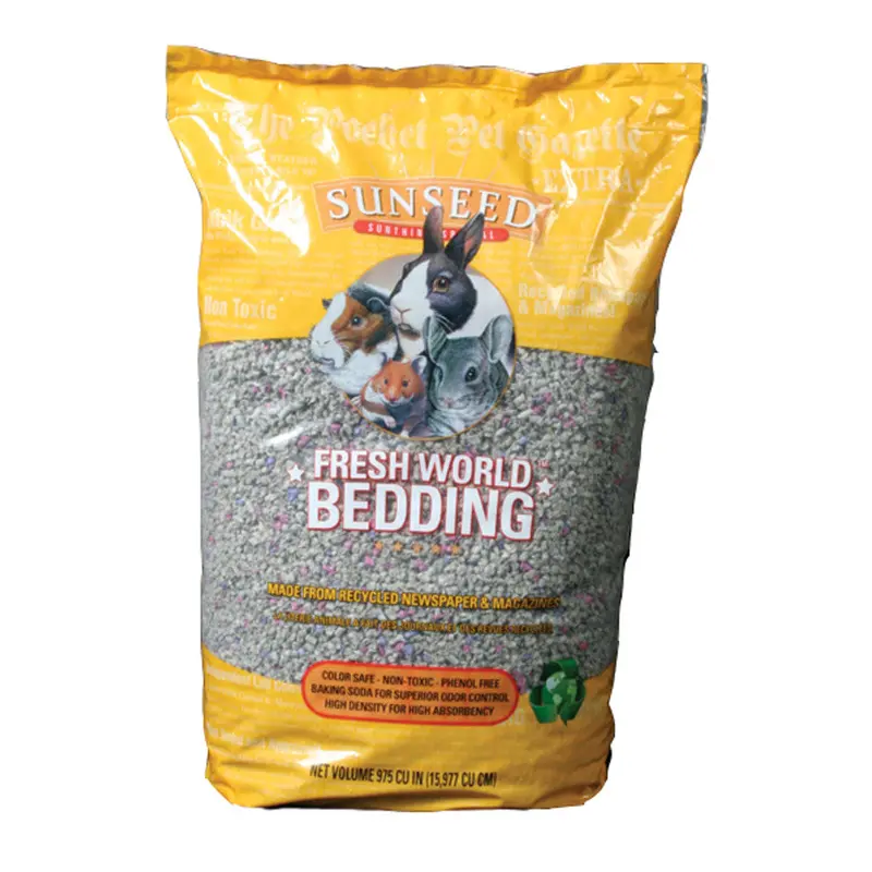 Sun Seed Fresh World Bedding for Small Animals Grey 975 cu in