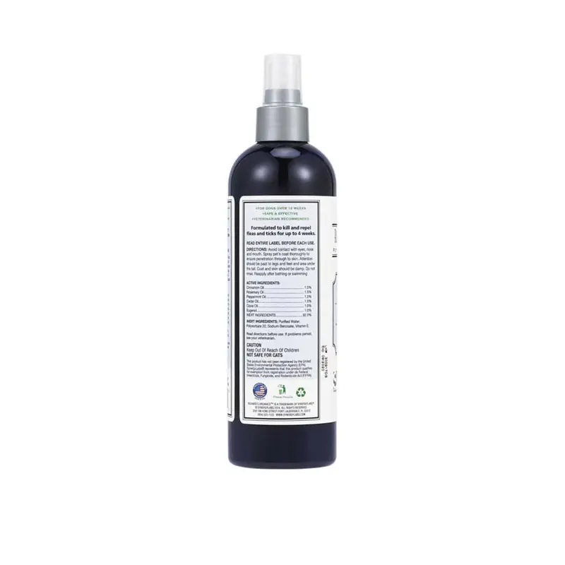 Synergy Labs Flea and Tick Spray for Dogs 12 fl. oz