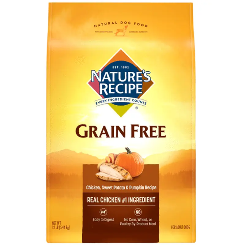 Nature's Recipe Grain Free Chicken Dog 24 lb. 