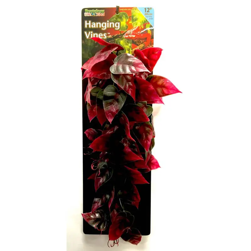 Penn-Plax Reptile Vine Green, Red 12 in