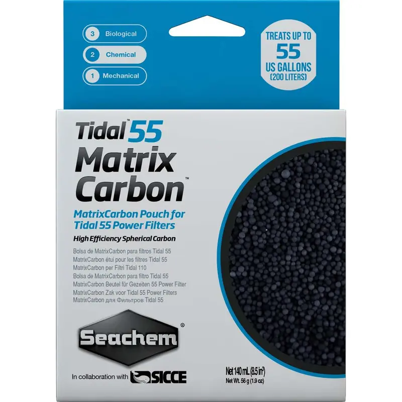 Seachem Tidal Matrix Activated Carbon Media 140 ml