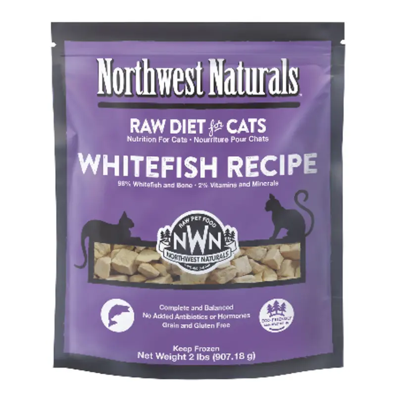 Northwest Naturals Cat Frozen Whitefish 2 LB SD-5
