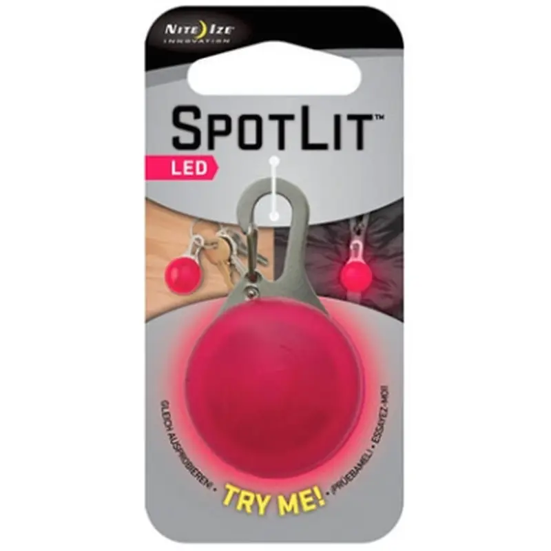 Nite Ize SpotLit LED Collar Light Pink