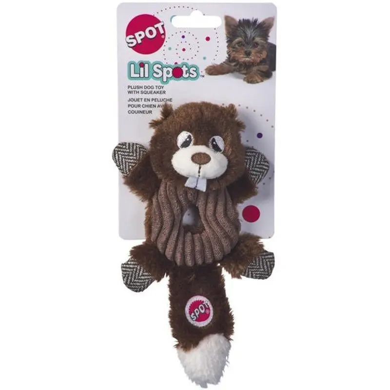 Spot Lil Spots Donut Crinklers Dog Toy Assorted, 7 in