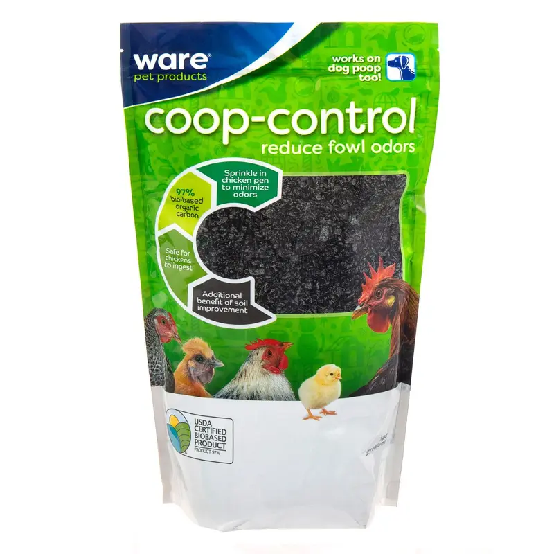 Ware Coop Control Removes "Fowl" Odors