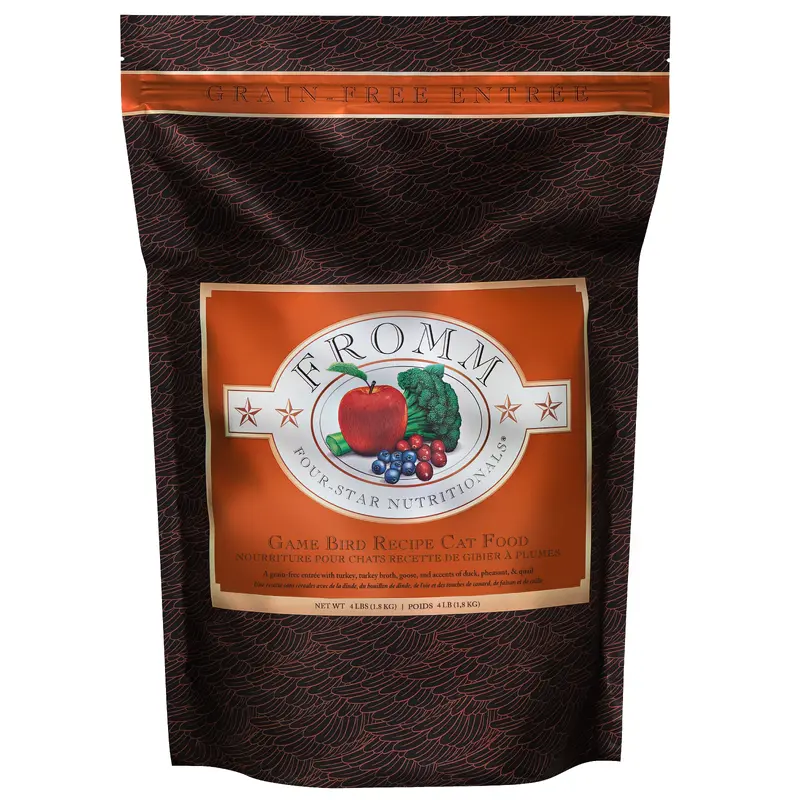 Fromm Four-Star Nutritionals Game Bird Recipe Cat Food 4 lb