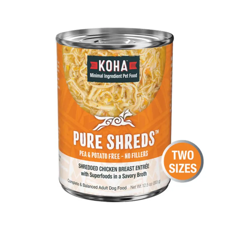 KOHA Pure Shreds Shredded Chicken Breast Entre 5.5oz