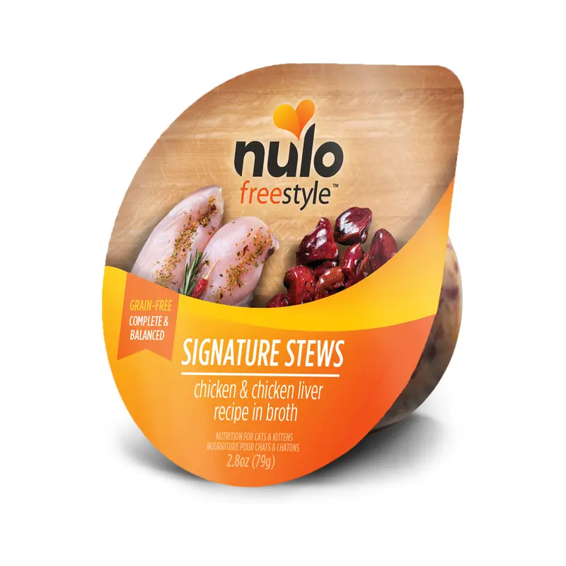 Nulo Freestyle 2.8oz Cat Food Stew Chicken and Chicken Liver